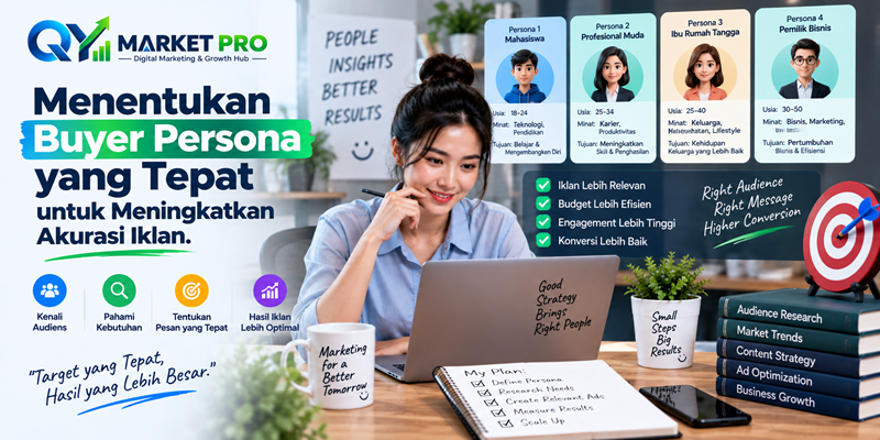 Menentukan Buyer Persona yang Tepat untuk Meningkatkan Akurasi Iklan