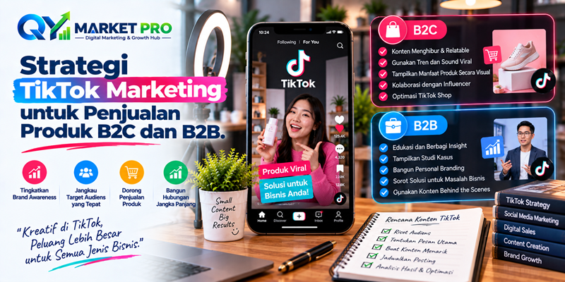 Strategi TikTok Marketing untuk Penjualan Produk B2C dan B2B