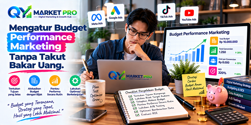 Mengatur Budget Performance Marketing Tanpa Takut Bakar Uang