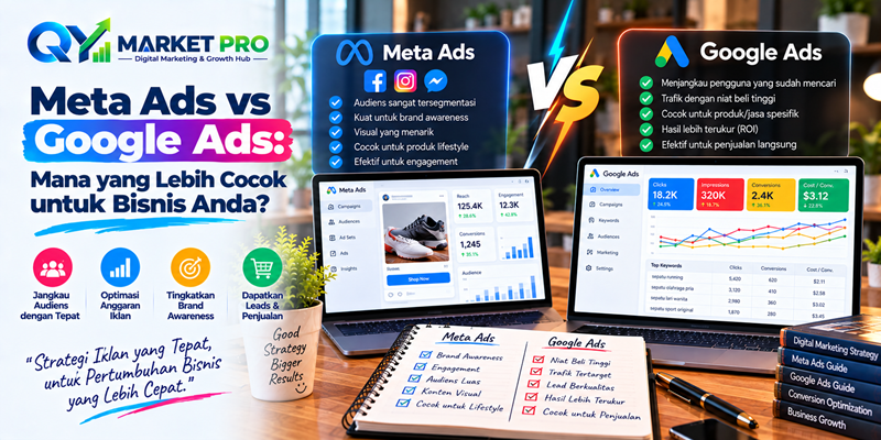 Meta Ads vs Google Ads: Mana yang Lebih Cocok untuk Bisnis Anda?