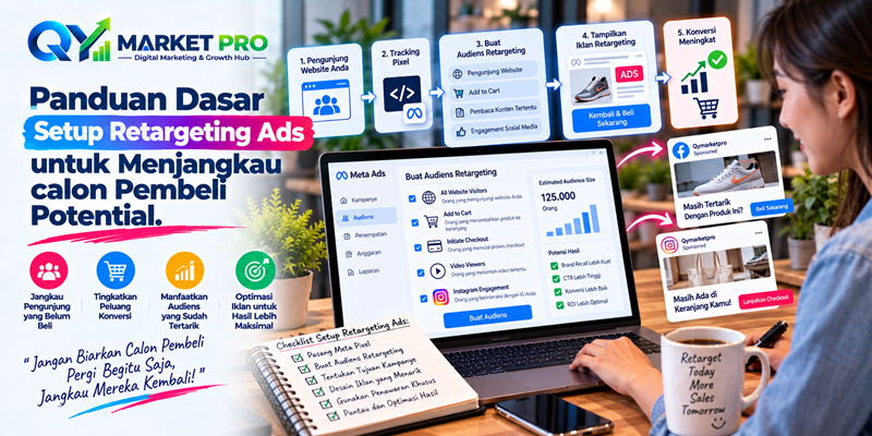 Panduan Dasar Setup Retargeting Ads untuk Menjangkau Calon Pembeli Potensial