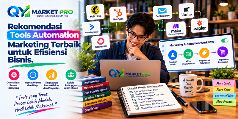 Rekomendasi Tools Automation Marketing Terbaik untuk Efisiensi Bisnis