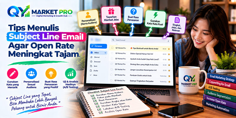 Tips Menulis Subject Line Email Agar Open Rate Meningkat Tajam